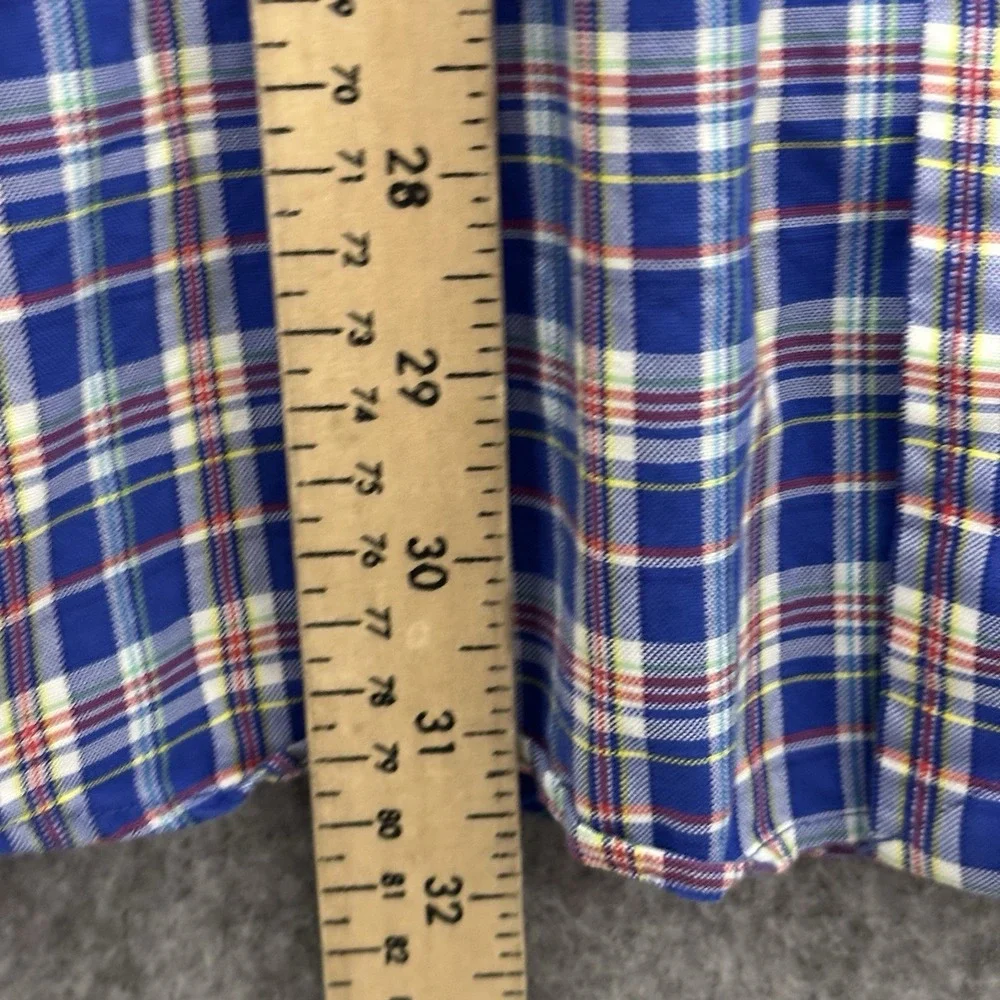 Polo Ralph‎ Lauren Plaid Button Down Shirt Men's XXL Classic Cotton Casual